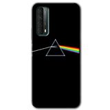 MRCİLETİSİM mrc24404 Dark Side Kılıf Baskılı Kapak 5D Tam Kaplayan Cam Huawei P Smart 2021 ile uyumlu