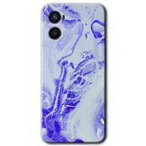 MRCİLETİSİM (mrc2452) Cranny Liquid Wall Kılıf Baskılı Kapak Tam Kaplayan Mat Seramik Oppo Reno 3 ile uyumlu