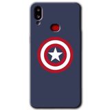 MRCİLETİSİM mrc2459 Captain! Kılıf Baskılı Kapak 5D Tam Kaplayan Cam Samsung Galaxy A10s ile uyumlu