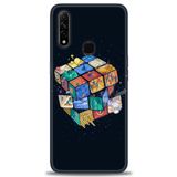 MRCİLETİSİM (mrc2502) Tam Ekran Koruyucu Kılıf HD Baskılı Kılıf Küplerdeki İnsanlar Oppo A31 ile uyumlu