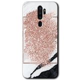 MRCİLETİSİM (mrc25200) Kılıf HD Baskılı Desen Hayalet Cam Yandan Görünmez Oppo A9 2020 ile uyumlu