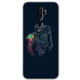 MRCİLETİSİM (mrc25452) Kılıf HD Baskılı Desen Hayalet Cam Yandan Görünmez Oppo A9 2020 ile uyumlu