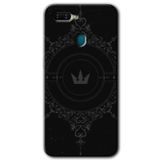 MRCİLETİSİM (mrc26120) Kılıf HD Baskılı Desen Hayalet Cam Yandan Görünmez Oppo Ax7 ile uyumlu