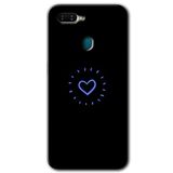 MRCİLETİSİM (mrc26228) Kılıf HD Baskılı Desen Hayalet Cam Yandan Görünmez Oppo Ax7 ile uyumlu