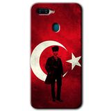 MRCİLETİSİM (mrc26432) Kılıf HD Baskılı Desen Hayalet Cam Yandan Görünmez Oppo Ax7 ile uyumlu