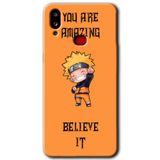 MRCİLETİSİM mrc2649 Kendine İnan Kılıf Baskılı Kapak 5D Tam Kaplayan Cam Samsung Galaxy A10s ile uyumlu