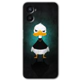 MRCİLETİSİM (mrc2910) Angry Duck Kılıf Baskılı Kapak Tam Kaplayan Mat Seramik Oppo Reno 3 ile uyumlu