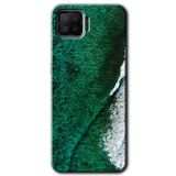 MRCİLETİSİM (mrc303) Yeşil Okyanus Kılıf Baskılı Kapak Tam Kaplayan Mat Seramik Oppo A73 ile uyumlu