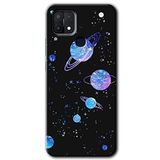MRCİLETİSİM (mrc30532) Samanyolu Galaksi Kılıf HD Desen Baskılı Arka Kapak Oppo A15 ile uyumlu