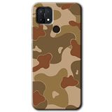 MRCİLETİSİM (mrc31881) Kamuflaj 10 Kılıf HD Desen Baskılı Arka Kapak Oppo A15s ile uyumlu