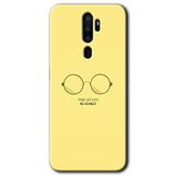 MRCİLETİSİM (mrc34693) Be Honest Kılıf HD Desen Baskılı Arka Kapak+Temperli Cam Oppo A5 2020 ile uyumlu