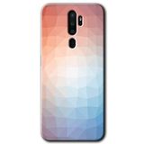 MRCİLETİSİM (mrc35048) Polygon Graident 3 Kılıf HD Desen Baskılı Arka Kapak Oppo A5 2020 ile uyumlu