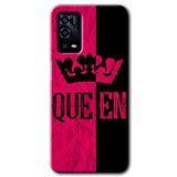 MRCİLETİSİM (mrc37673) Queen Kılıf HD Desen Baskılı Arka Kapak+Temperli Cam Oppo A55 ile uyumlu