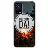 MRCİLETİSİM (mrc37996) Bezdum Da Kılıf HD Desen Baskılı Arka Kapak+Temperli Cam Oppo A55 ile uyumlu