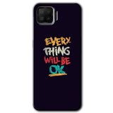 MRCİLETİSİM (mrc41074) Everything Kılıf HD Desen Baskılı Arka Kapak+Temperli Cam Oppo A73 ile uyumlu