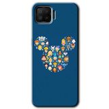 MRCİLETİSİM (mrc41145) Mickey Kılıf HD Desen Baskılı Arka Kapak+Temperli Cam Oppo A73 ile uyumlu