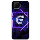 MRCİLETİSİM (mrc41338) Dark Neon Yaprak G Harfi Kılıf HD Desen Baskılı Arka Kapak+Temperli Cam Oppo A73 ile uyumlu