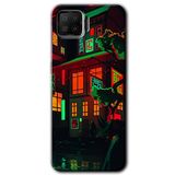 MRCİLETİSİM (mrc41357) China Street Kılıf HD Desen Baskılı Arka Kapak+Temperli Cam Oppo A73 ile uyumlu