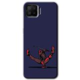 MRCİLETİSİM (mrc41676) DeadPool 3 Kılıf HD Desen Baskılı Arka Kapak Oppo A73 ile uyumlu
