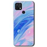 MRCİLETİSİM mrc42400 Art Design 38 Kılıf Baskılı Kapak 5D Tam Kaplayan Cam Oppo A15s ile uyumlu