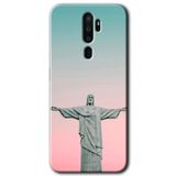 MRCİLETİSİM (mrc43109) Rio Kılıf HD Desen Baskılı Arka Kapak+Temperli Cam Oppo A9 2020 ile uyumlu