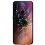 MRCİLETİSİM mrc43612 Çiçek Motif Kılıf Baskılı Kapak 5D Tam Kaplayan Cam Oppo A31 ile uyumlu