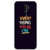 MRCİLETİSİM (mrc43824) Everything Kılıf HD Desen Baskılı Arka Kapak Oppo A9 2020 ile uyumlu