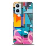 MRCİLETİSİM (mrc4469) Tam Ekran Koruyucu Kılıf HD Baskılı Kılıf Print Nest Oppo A96 4G ile uyumlu