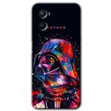 MRCİLETİSİM (mrc46417) Father Vader Kılıf HD Desen Baskılı Arka Kapak+Temperli Cam Oppo A96 ile uyumlu