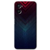 MRCİLETİSİM (mrc46551) Abstract 4 Kılıf HD Desen Baskılı Arka Kapak+Temperli Cam Oppo A96 ile uyumlu