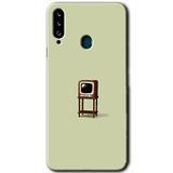 MRCİLETİSİM mrc4682 Retro Kılıf Baskılı Kapak Samsung Galaxy A20s ile uyumlu