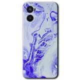 MRCİLETİSİM (mrc47002) Cranny Liquid Wall Kılıf HD Desen Baskılı Arka Kapak Oppo A96 ile uyumlu