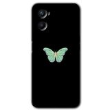 MRCİLETİSİM (mrc47108) Butterfly Tree Kılıf HD Desen Baskılı Arka Kapak Oppo A96 ile uyumlu