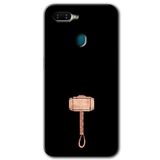 MRCİLETİSİM (mrc47480) Thor Çekiç Kılıf HD Desen Baskılı Arka Kapak+Temperli Cam Oppo Ax7 ile uyumlu