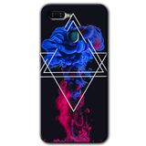 MRCİLETİSİM (mrc48086) Mekanik Duman 1 Kılıf HD Desen Baskılı Arka Kapak Oppo Ax7 ile uyumlu