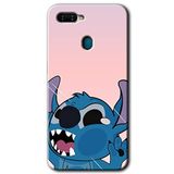 MRCİLETİSİM (mrc48306) Stitch Kılıf HD Desen Baskılı Arka Kapak Oppo Ax7 ile uyumlu