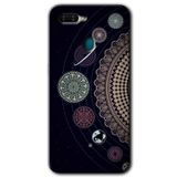 MRCİLETİSİM (mrc48551) Gezegen Döngüsü Kılıf HD Desen Baskılı Arka Kapak Oppo Ax7 ile uyumlu