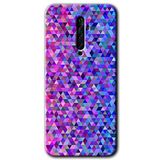 MRCİLETİSİM mrc50280 Pixel Mozaik Kılıf Baskılı Kapak 5D Tam Kaplayan Cam Oppo Reno 2z ile uyumlu