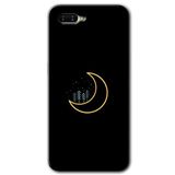 MRCİLETİSİM (mrc55178) İyi Geceler Kılıf HD Desen Baskılı Arka Kapak+Temperli Cam Oppo Rx 17 Neo ile uyumlu