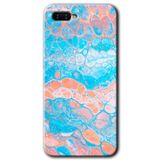MRCİLETİSİM (mrc55264) Bubbles 1 Kılıf HD Desen Baskılı Arka Kapak+Temperli Cam Oppo Rx 17 Neo ile uyumlu