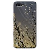MRCİLETİSİM (mrc55349) Branches Flowers Kılıf HD Desen Baskılı Arka Kapak+Temperli Cam Oppo Rx 17 Neo ile uyumlu