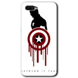 MRCİLETİSİM (mrc55972) Captain Amerika Kılıf HD Desen Baskılı Arka Kapak Oppo Rx 17 Neo ile uyumlu