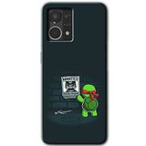 MRCİLETİSİM (mrc56368) Kaplumbağa Avcısı Kılıf HD Desen Baskılı Arka Kapak Oppo Reno 7 4G ile uyumlu