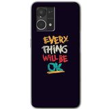 MRCİLETİSİM (mrc56474) Everything Kılıf HD Desen Baskılı Arka Kapak Oppo Reno 7 4G ile uyumlu