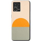 MRCİLETİSİM (mrc56501) Color Wall Kılıf HD Desen Baskılı Arka Kapak Oppo Reno 7 4G ile uyumlu