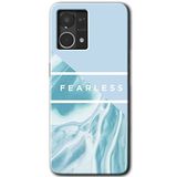 MRCİLETİSİM (mrc56535) Fearless Kılıf HD Desen Baskılı Arka Kapak Oppo Reno 7 4G ile uyumlu