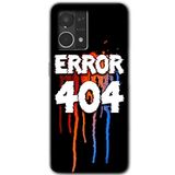 MRCİLETİSİM (mrc56792) 404 Error Kılıf HD Desen Baskılı Arka Kapak Oppo Reno 7 4G ile uyumlu