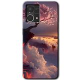 MRCİLETİSİM (mrc56793) Uçurumdaki Hayat Kılıf HD Desen Baskılı Arka Kapak Oppo Reno 7 4G ile uyumlu