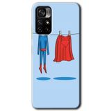 MRCİLETİSİM (mrc58221) İzin Günü Kılıf HD Desen Baskılı Arka Kapak+Temperli Cam Poco M4 Pro 5G ile uyumlu