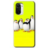 MRCİLETİSİM (mrc59072) Penguenler Kılıf HD Desen Baskılı Arka Kapak Poco F3 ile uyumlu